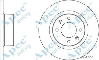 APEC BRAKING dsk2097 -  Тормозной диск